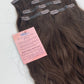 Dark Brown Clips-in (5 pieces)